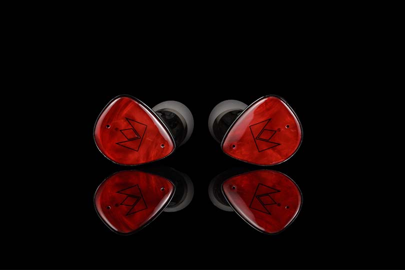 Беспроводные наушники Noble Audio FoKus Amadeus Black Red